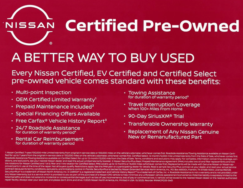 Certified Used 2023 Gun Metallic Nissan SV image 4