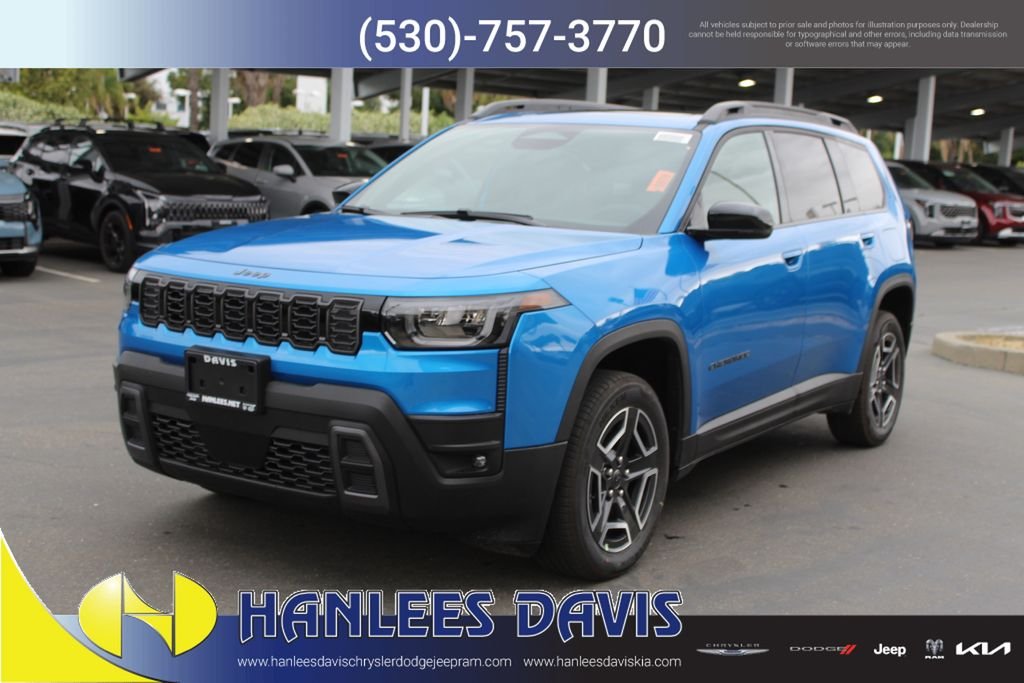 New 2026 Hydro Blue Pearl-Coat Exterior Paint Jeep Limited image 3