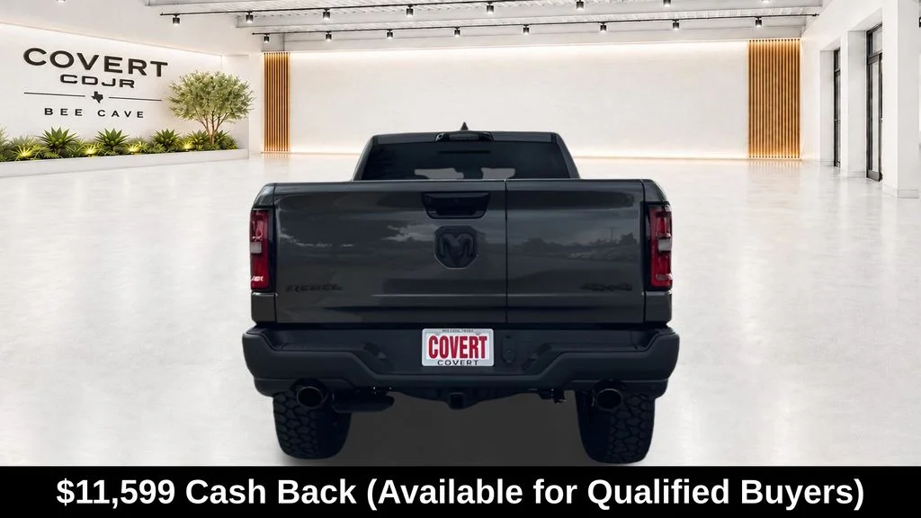 New 2026 Granite Crystal Metallic Clear-Coat Exterior Paint RAM Rebel image 9