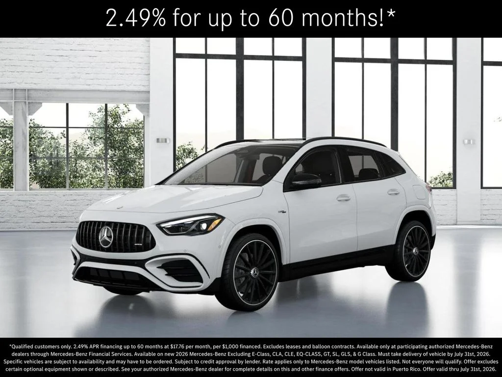 New 2026 Polar White Mercedes-Benz AMG® GLA 35 4MATIC SUV image 39