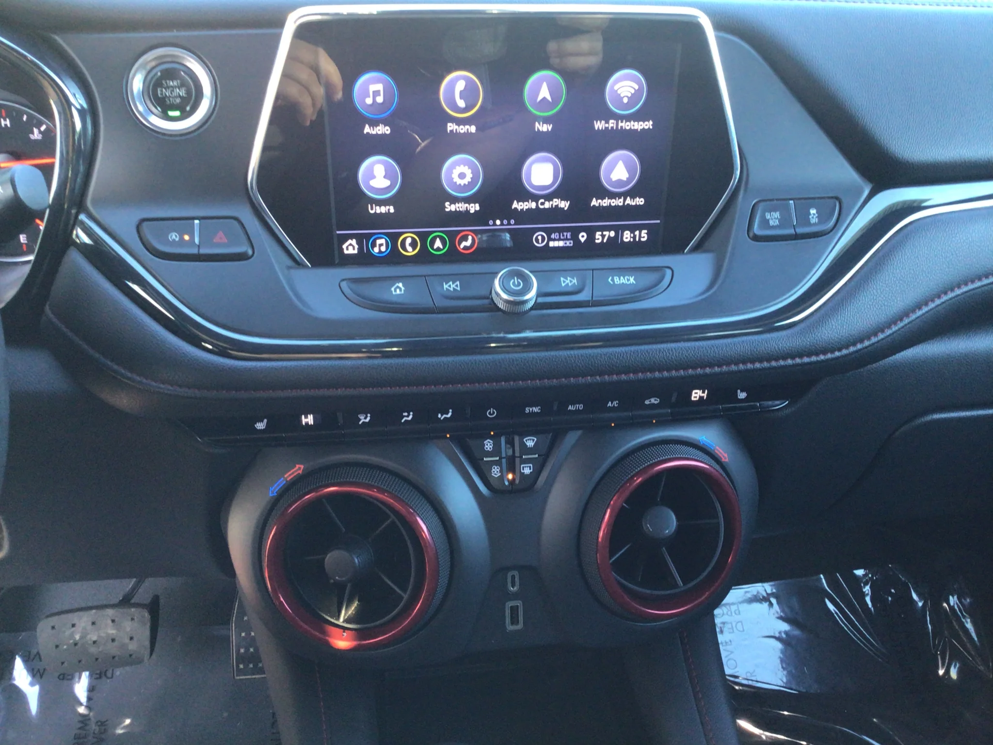 Used 2022 CHERRY RED TINTCOAT Chevrolet RS image 14