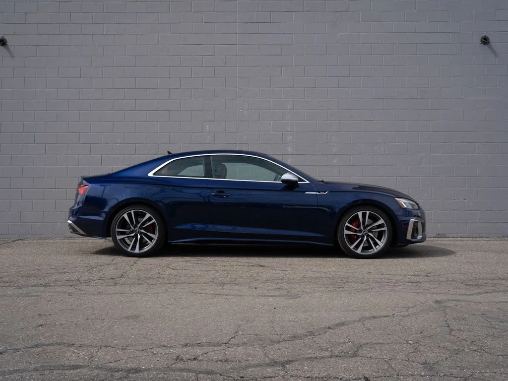 Used 2022 Blue Audi 3.0T Premium Plus image 8