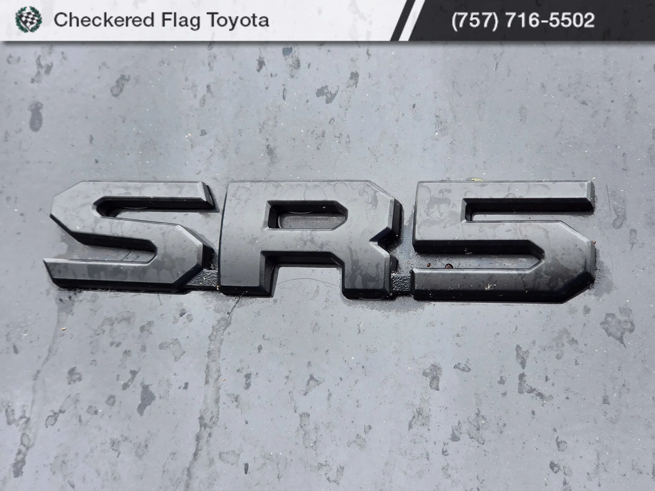 Used 2024 Midnight Black Metallic Toyota SR5 image 9