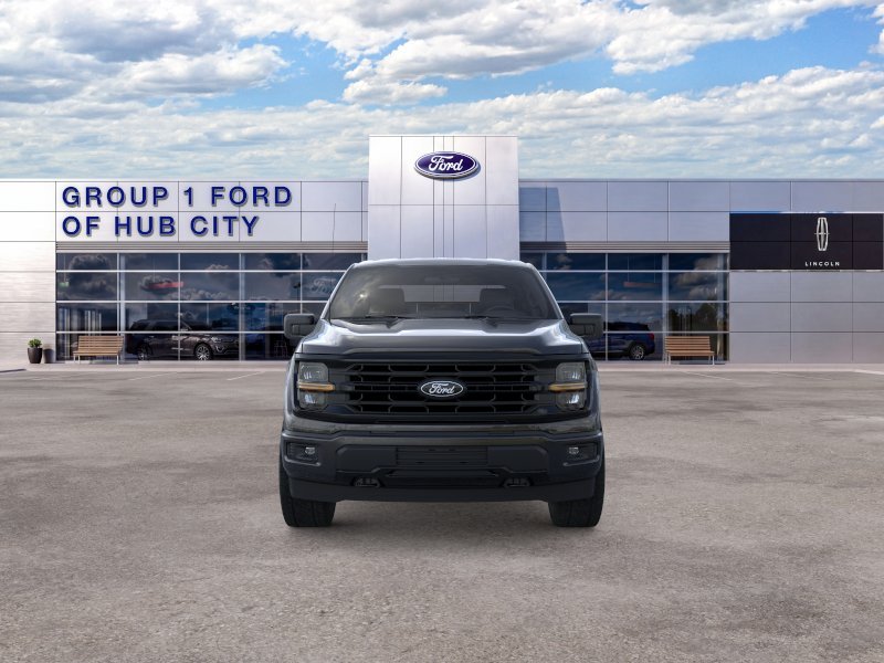 New 2026 Agate Black Metallic Ford XLT image 6
