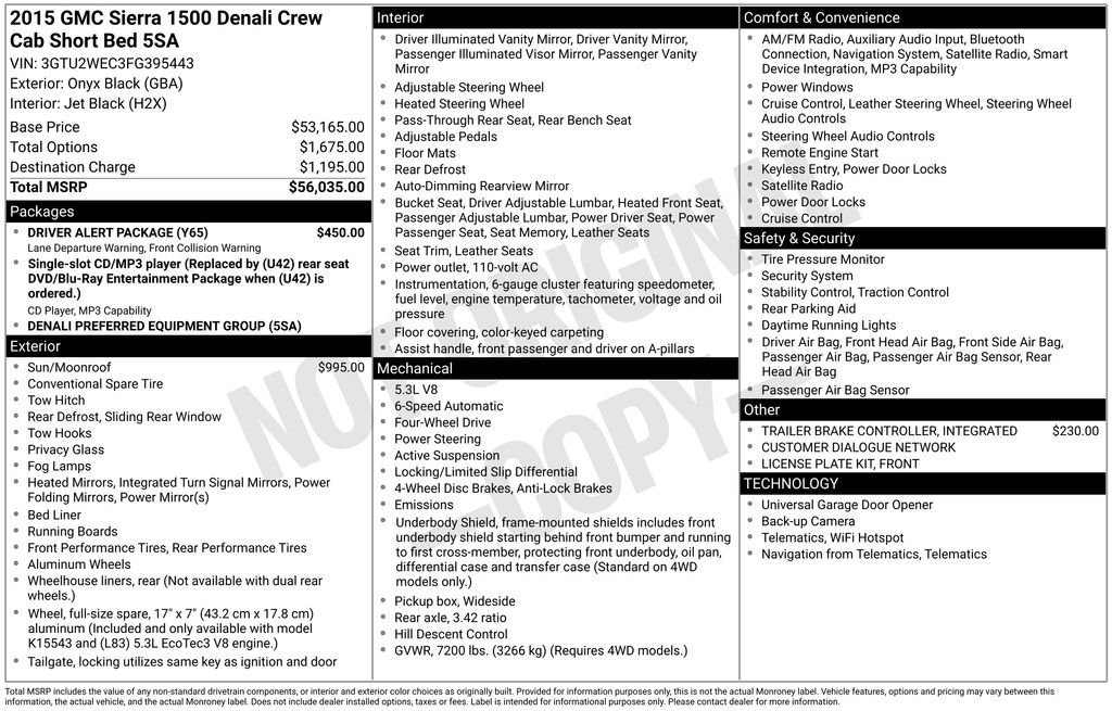 Used 2015 Black GMC Denali image 6