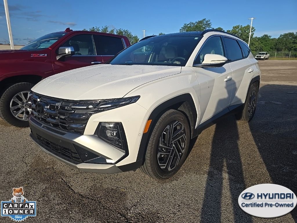 Certified Used 2025 White Hyundai Limited image 1