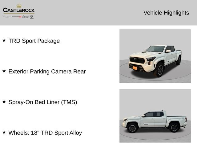 Used 2024 White Toyota TRD Sport image 2