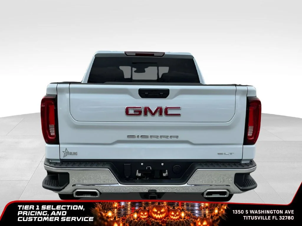 New 2026 Glacier White Tricoat GMC SLT image 6