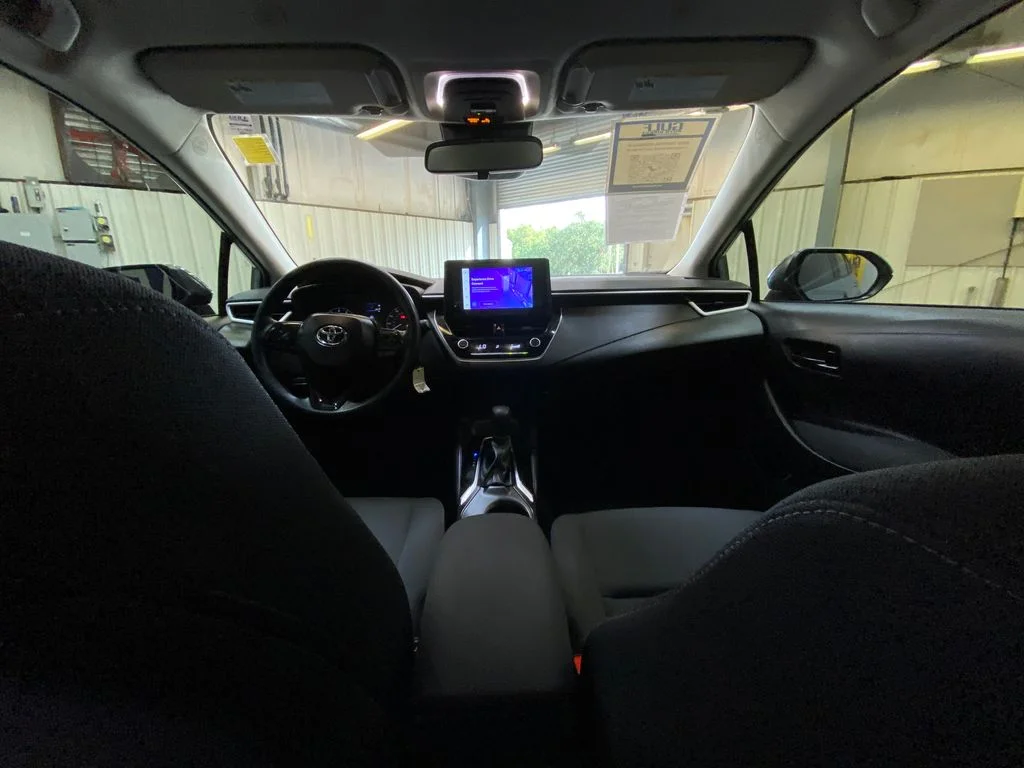 Used 2025 Blue Toyota LE image 18