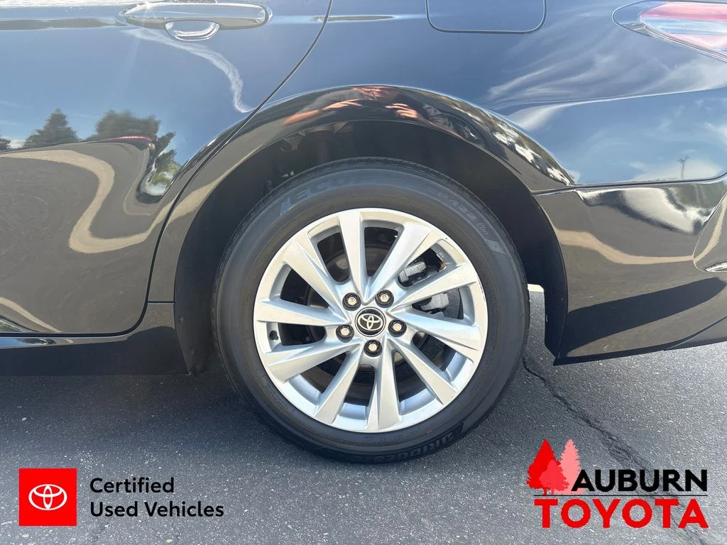 Certified Used 2023 Midnight Black Metallic Toyota LE image 11