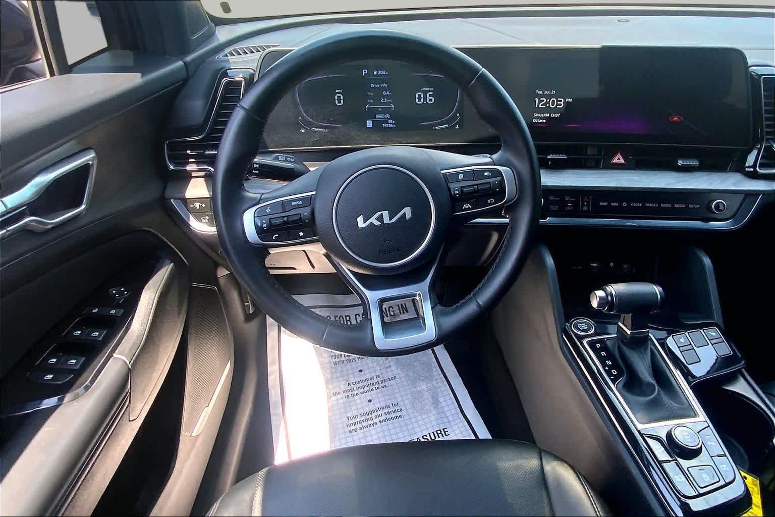Certified Used 2023 Ebony Black Kia X-Line image 6