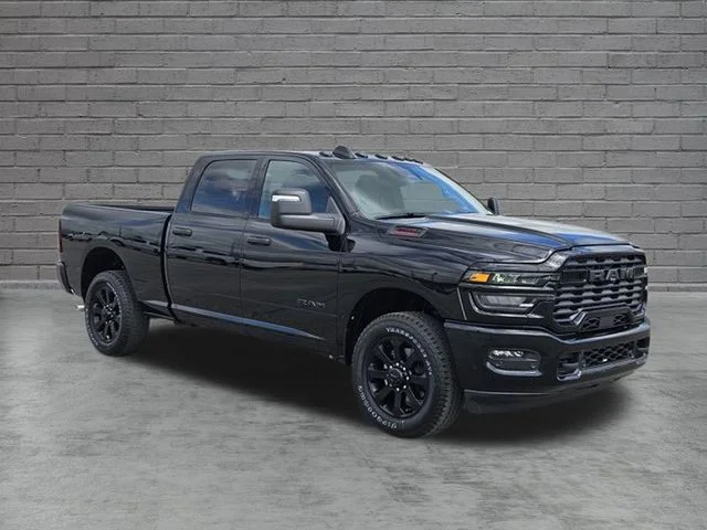 New 2026 Diamond Black Crystal Pearlcoat RAM Big Horn image 7