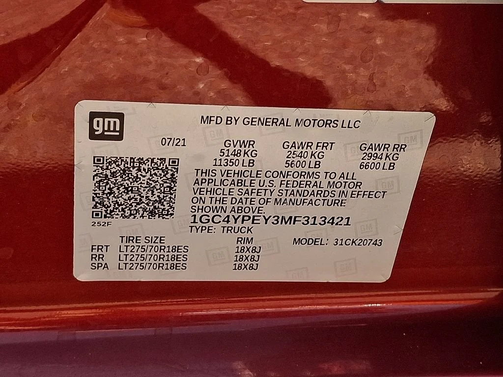 Used 2021 CHERRY RED TINTCOAT Chevrolet LTZ image 61