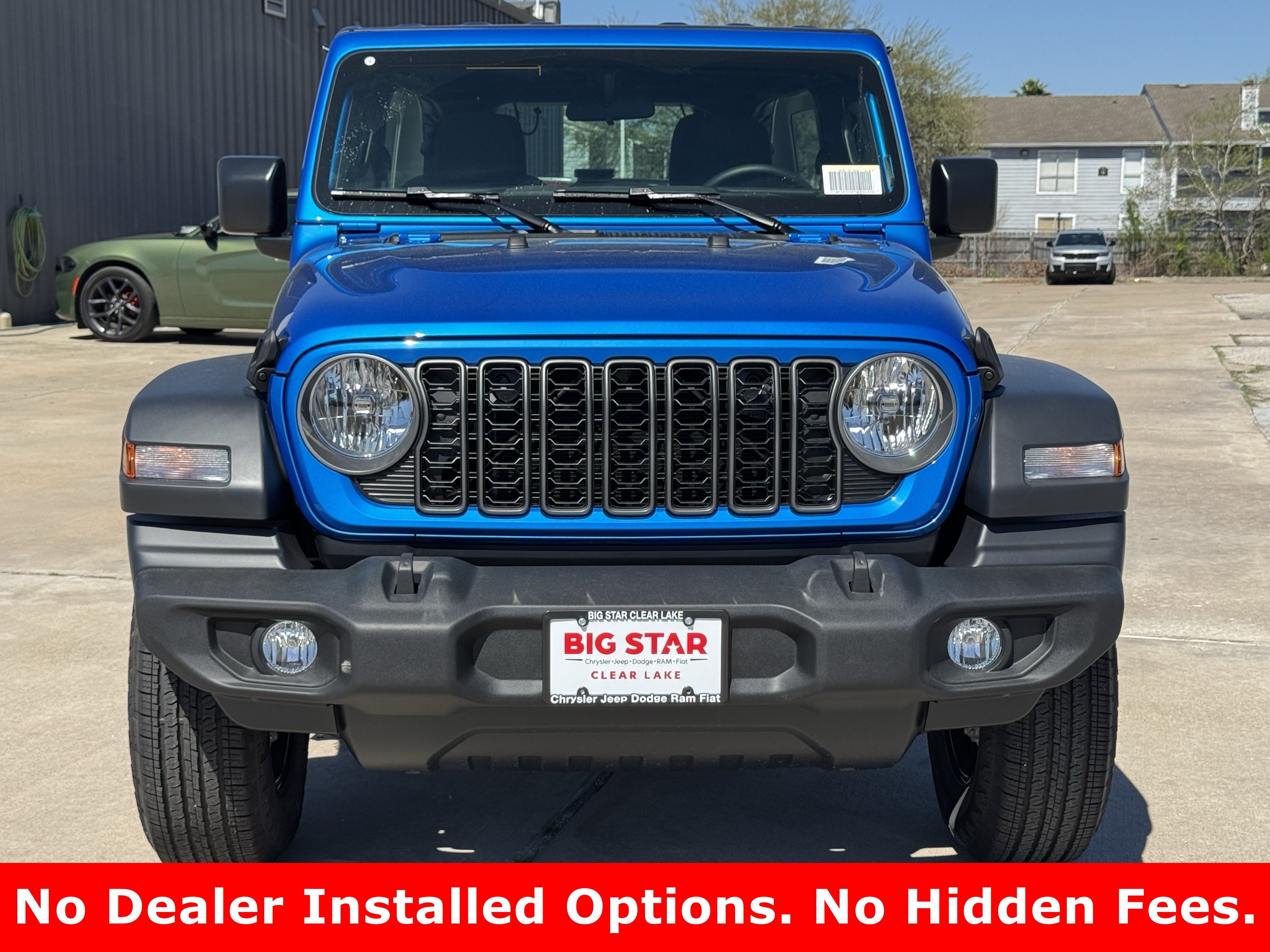New 2026 Hydro Blue Pearl-Coat Exterior Paint Jeep Sport image 3