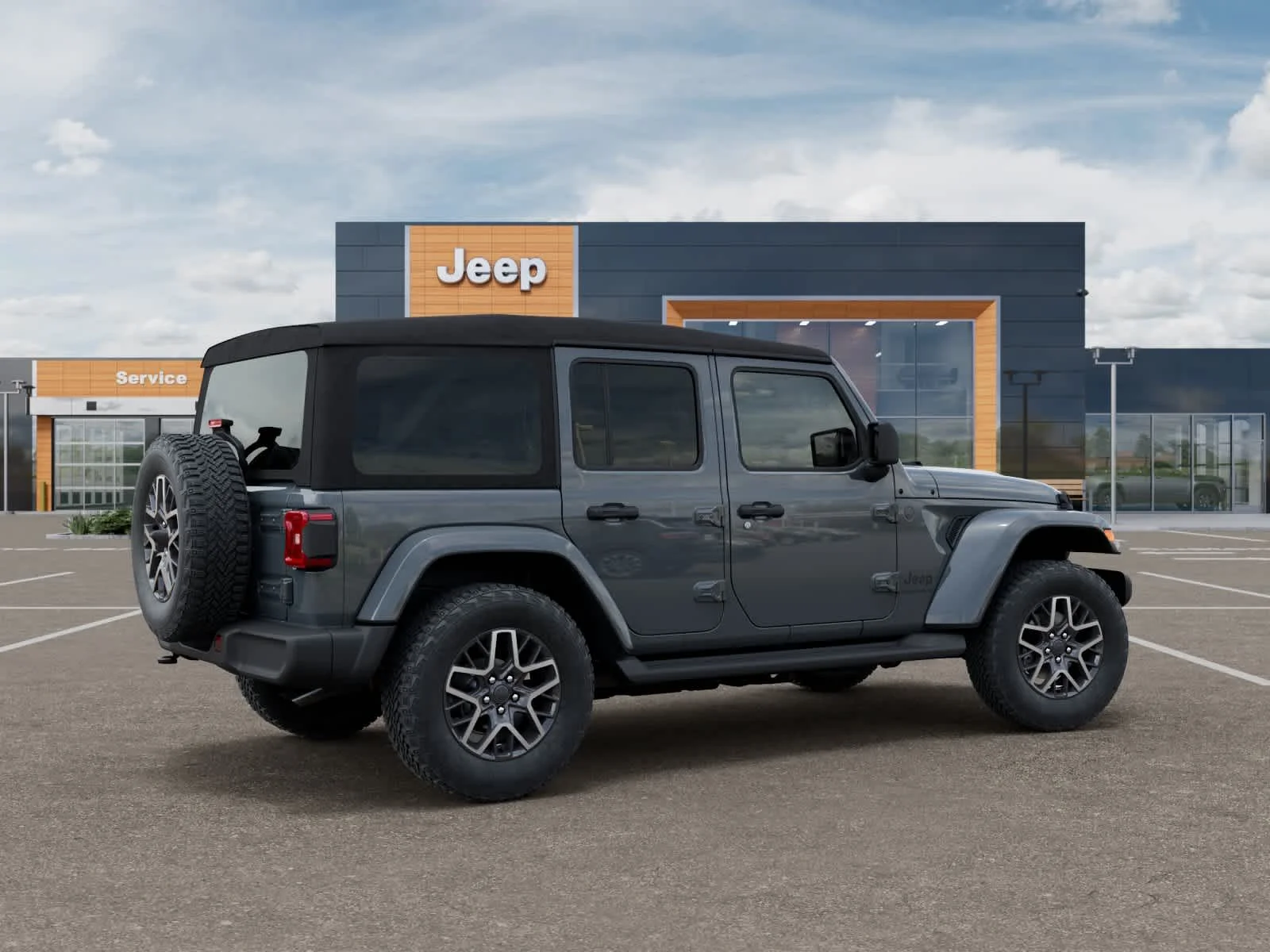 New 2026 Anvil Clearcoat Jeep Sahara image 4