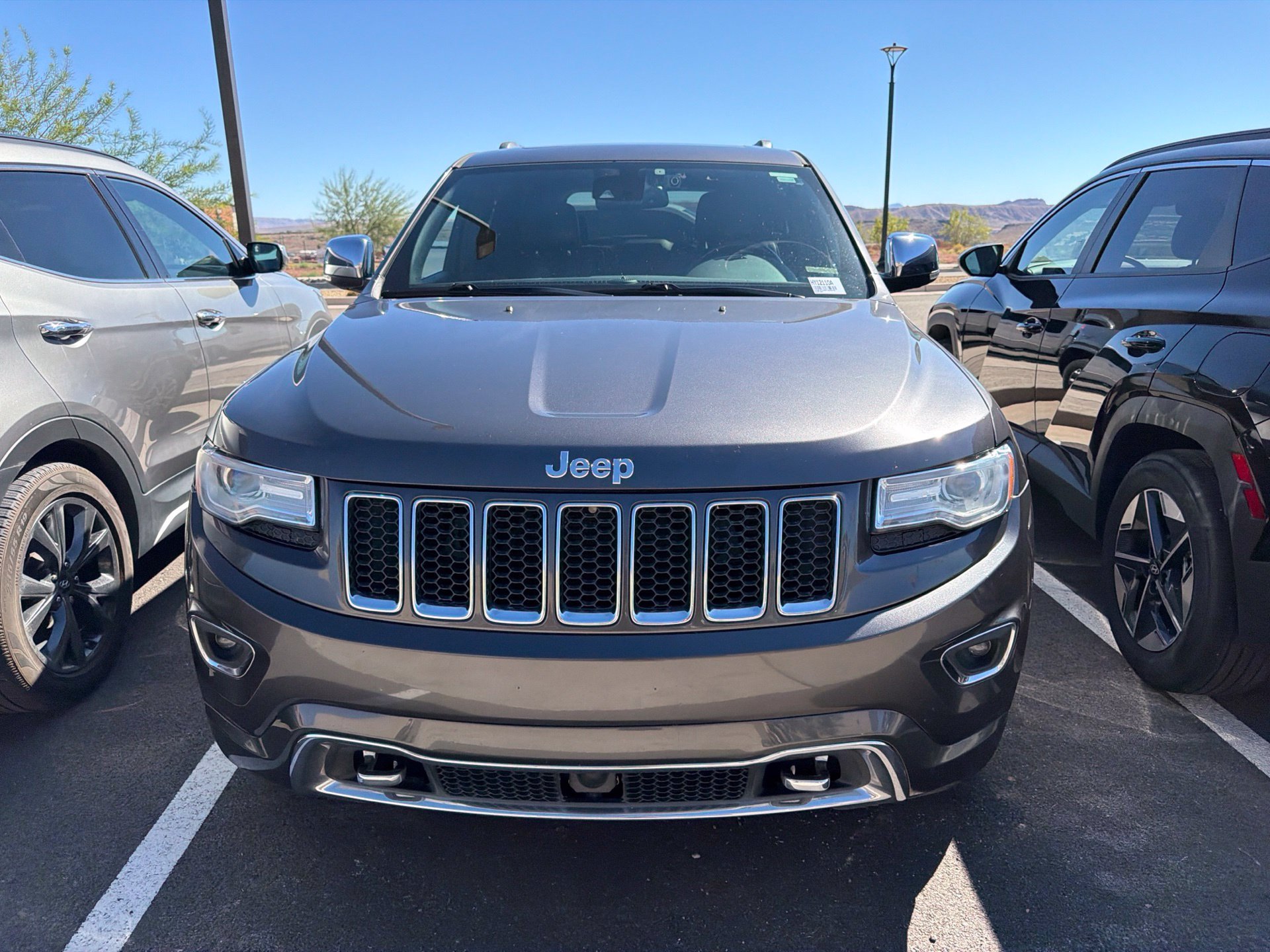 Used 2015 Jeep Grand Cherokee Overland with VIN 1C4RJFCG5FC606479 for sale in Washington, UT