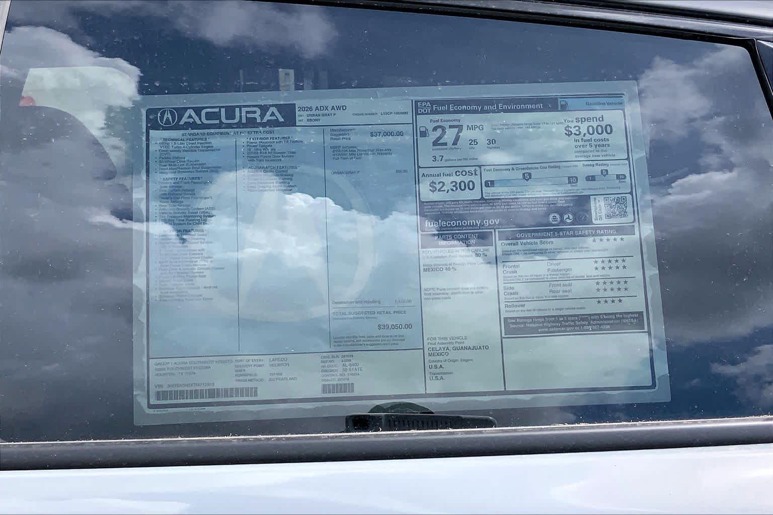 New 2026 Urban Gray Pearl Acura  image 22