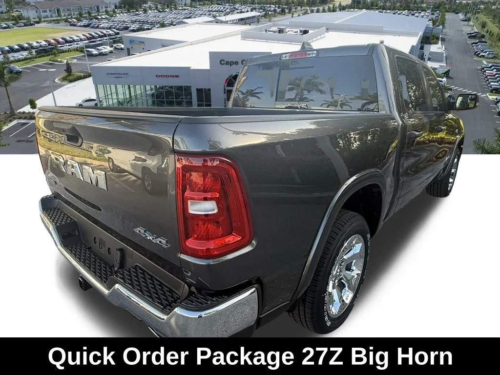 New 2026 Granite Crystal Metallic Clear-Coat Exterior Paint RAM Big Horn/Lone Star image 4