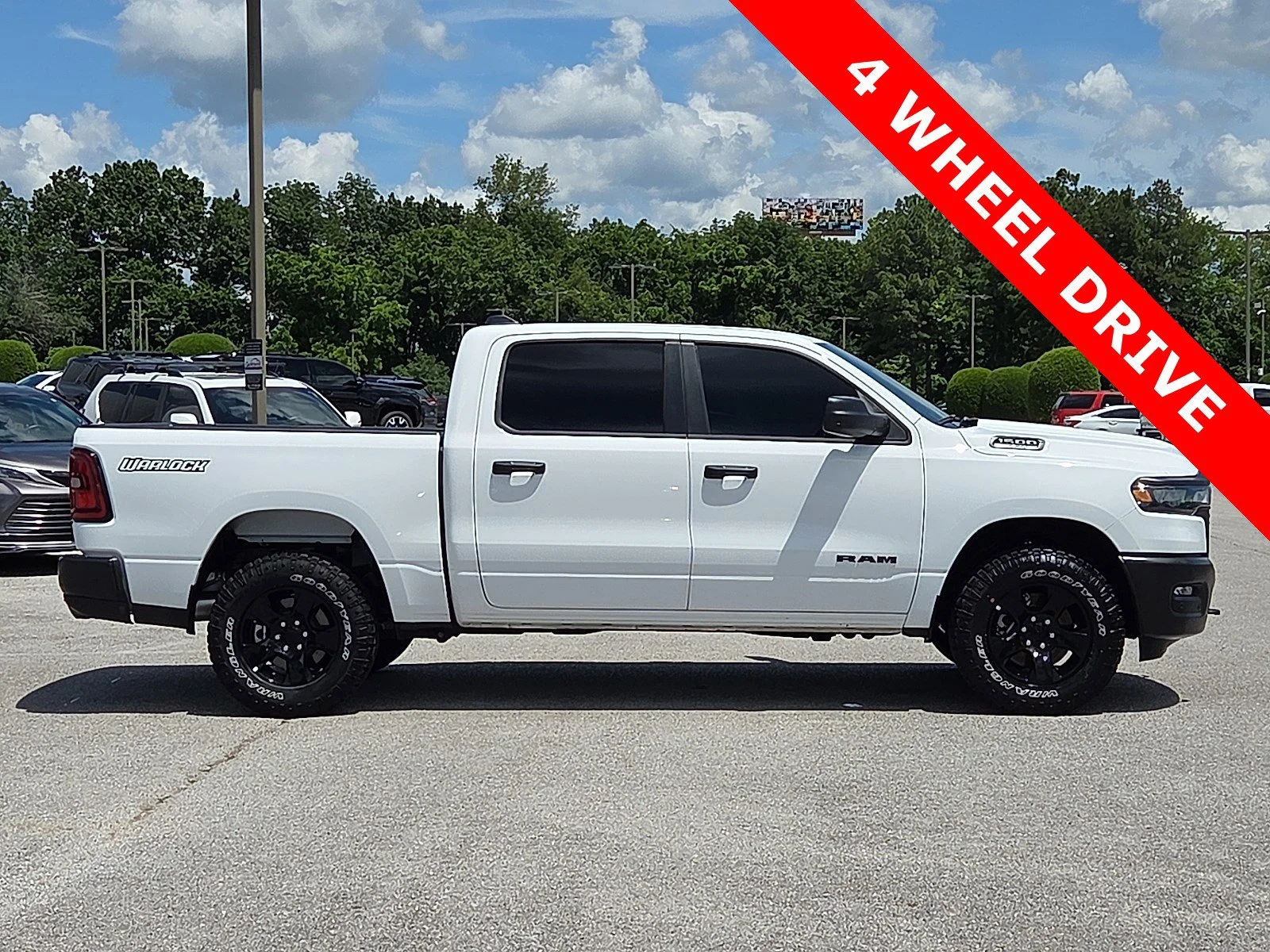 Used 2025 Bright White Clearcoat Ram Warlock image 6
