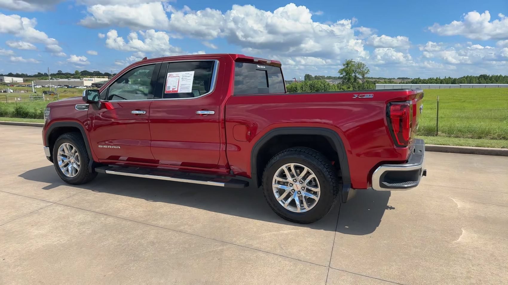 Used 2024 Volcanic Red GMC SLT image 7