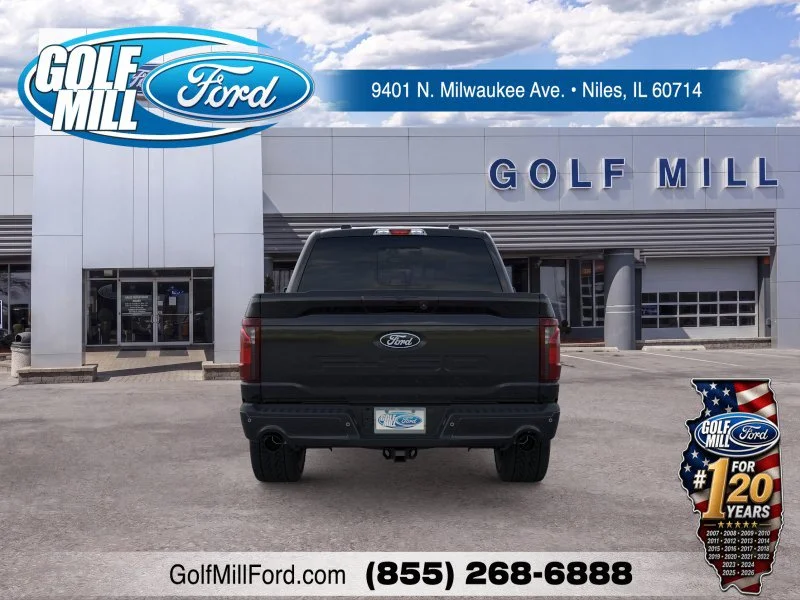 New 2026 Agate Black Metallic Ford XLT image 4