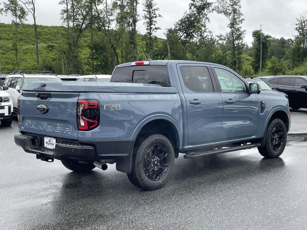 Used 2025 Azure Gray Metallic Tri-Coat Ford LARIAT image 31
