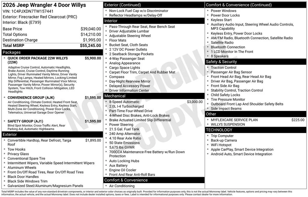 2026 Jeep Wrangler 4-Door Willys - Photo 7