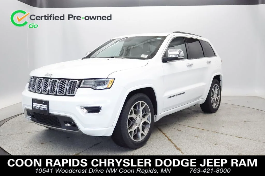 Certified Used 2020 White Jeep Overland image 1