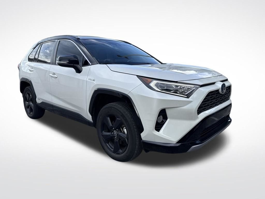 Used 2021 White Toyota XSE image 2
