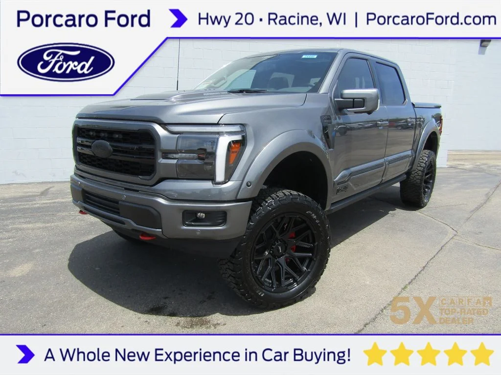New 2026 Carbonized Gray Metallic Ford Lariat® image 1