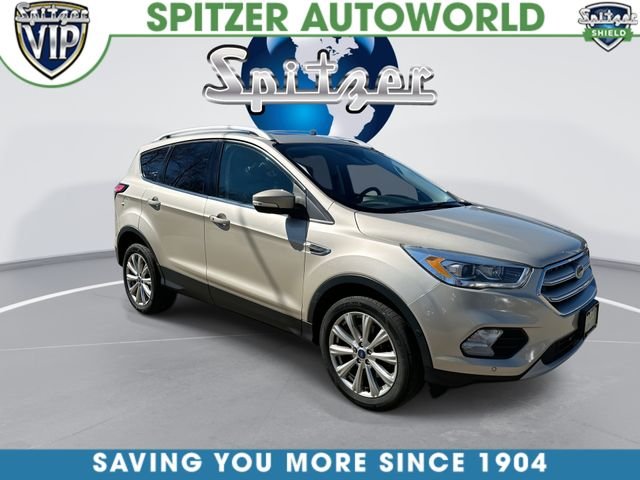 Used 2018 Ford Escape Titanium with VIN 1FMCU9J91JUD42159 for sale in Hartville, OH