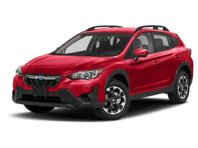 Used 2021 Pure Red Subaru Base image 1