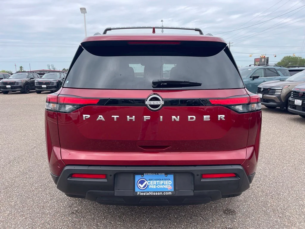 Certified Used 2025 Red Nissan SV image 6