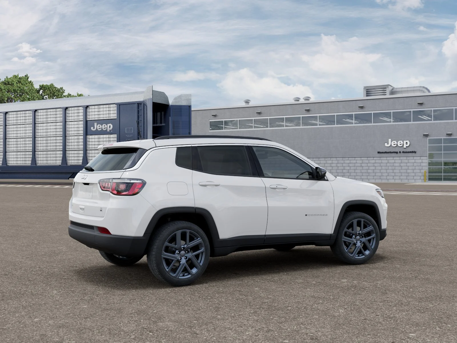 New 2026 Bright White Clear-Coat Exterior Paint Jeep  image 2