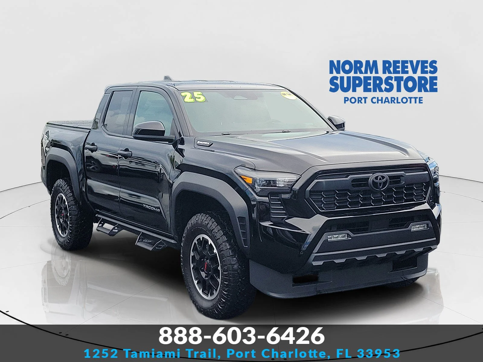 Used 2025 Black Toyota TRD Off Road image 1
