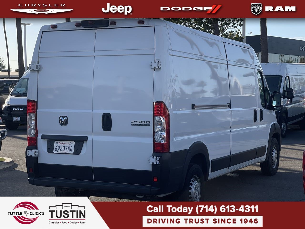 Used 2025 Bright White Clearcoat Ram Tradesman image 15