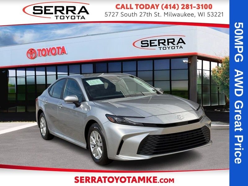 Used 2025 Celestial Silver Metallic Toyota LE image 1