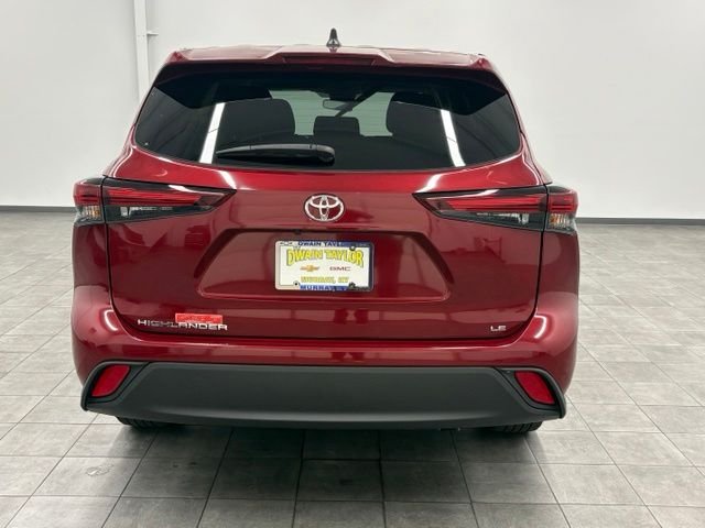 Used 2024 Red Toyota LE image 3