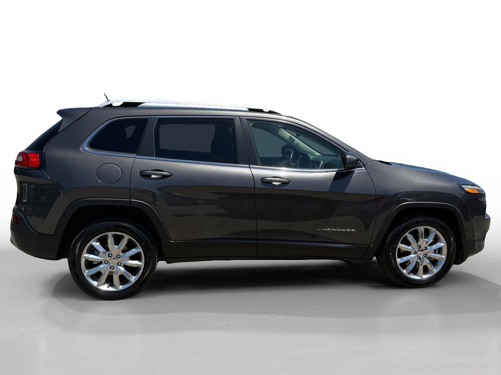 Used 2014 Granite Crystal Metallic Clearcoat Jeep Limited image 6