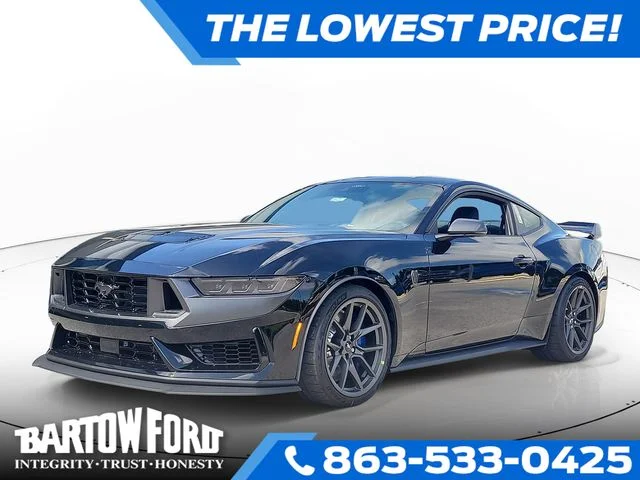 New 2026 Shadow Black Ford Dark Horse image 1
