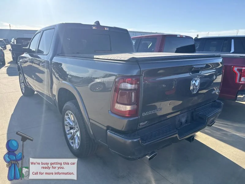 Used 2021 Granite Crystal Metallic Clearcoat Ram Laramie image 3