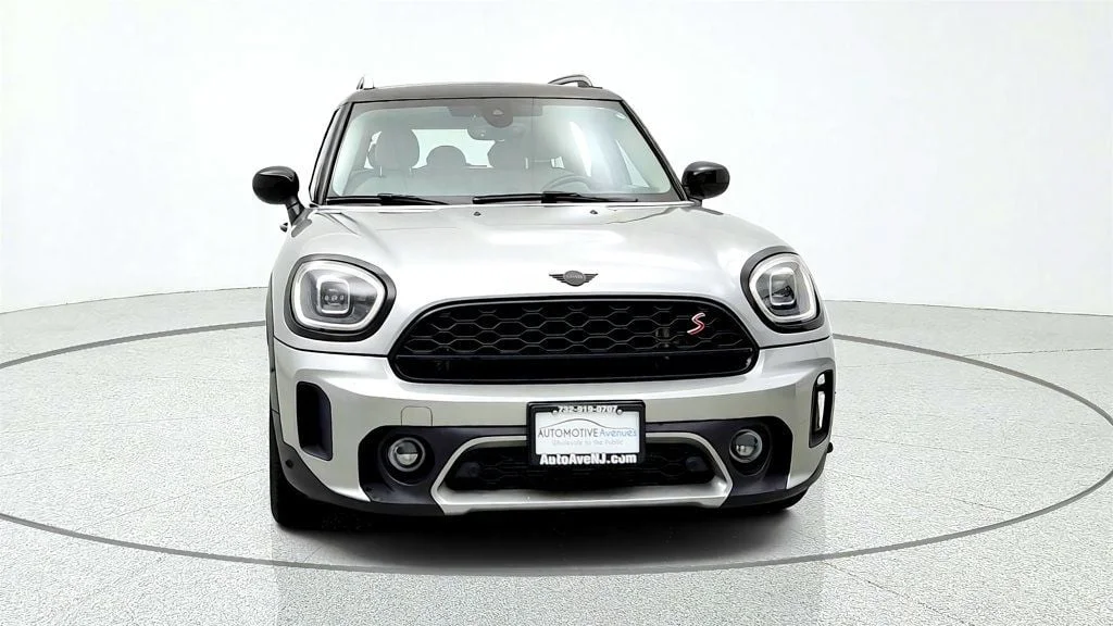 Used 2024 Melting Silver III Metallic MINI Cooper S ALL4, Iconic w/ Chesterfield Leather image 2