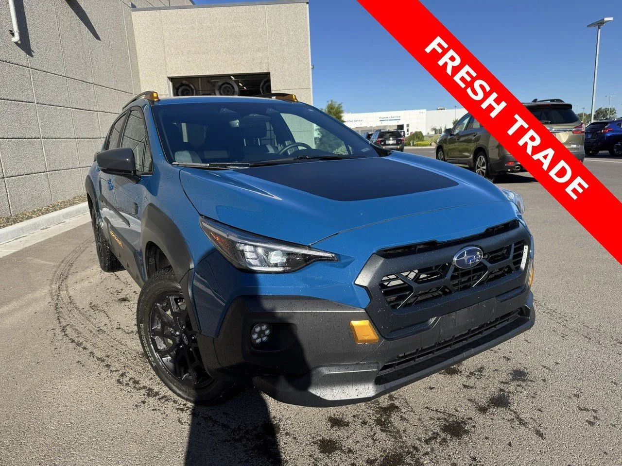 Certified Used 2024 Geyser Blue Pearl Subaru Wilderness image 1