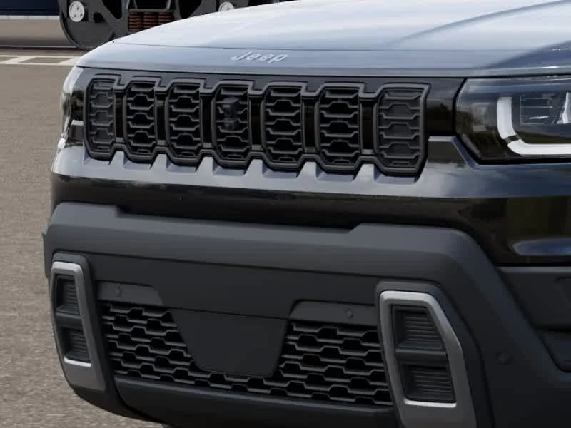 New 2027 Diamond Black Crystal Pearlcoat Jeep Overland image 11