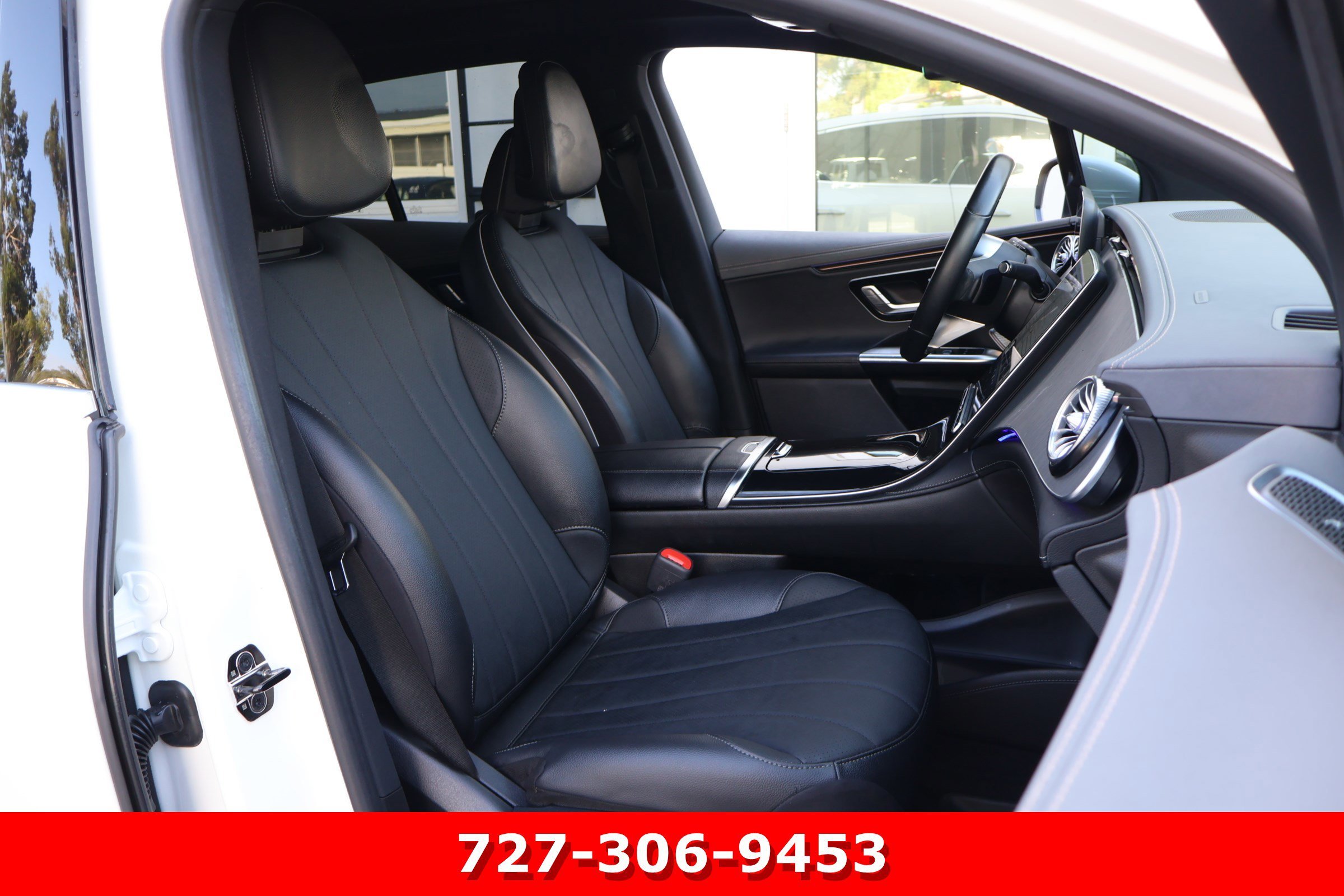 Certified Used 2023 MANUFAKTUR Diamond White Metallic Mercedes-Benz EQE 350 image 23