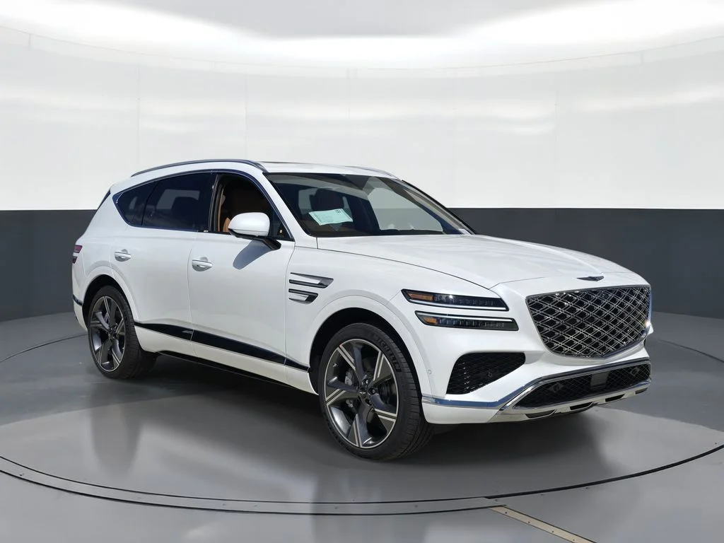 New 2026 White Genesis 3.5T Prestige image 2