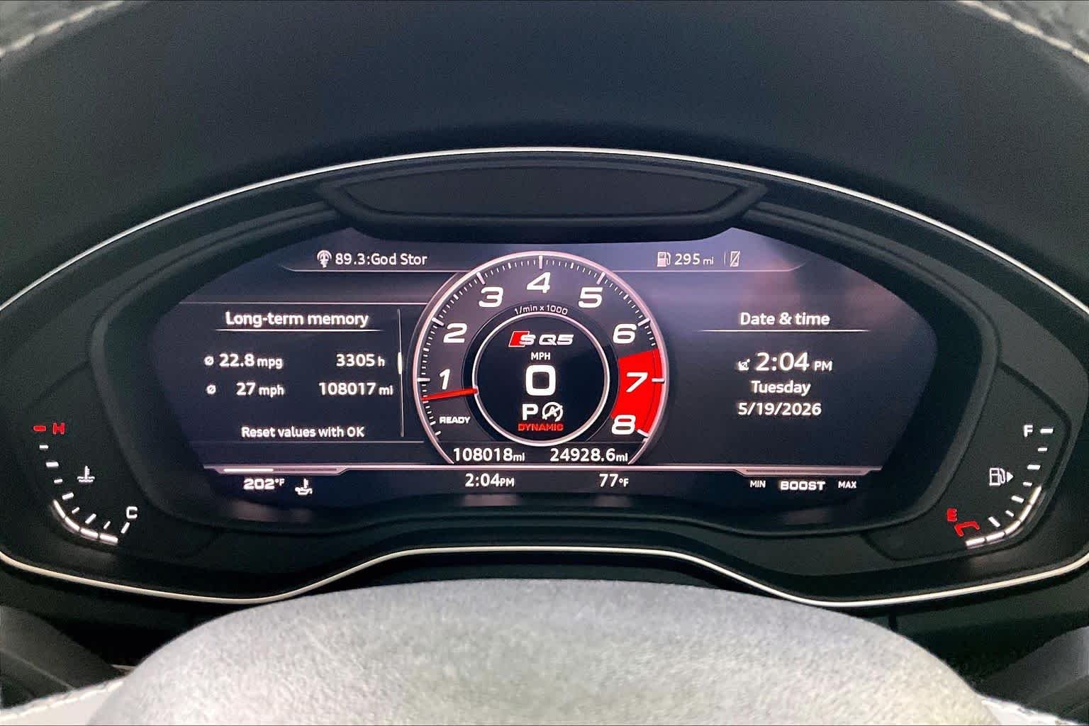 Used 2018 Daytona Gray Pearl Effect Audi Prestige image 25