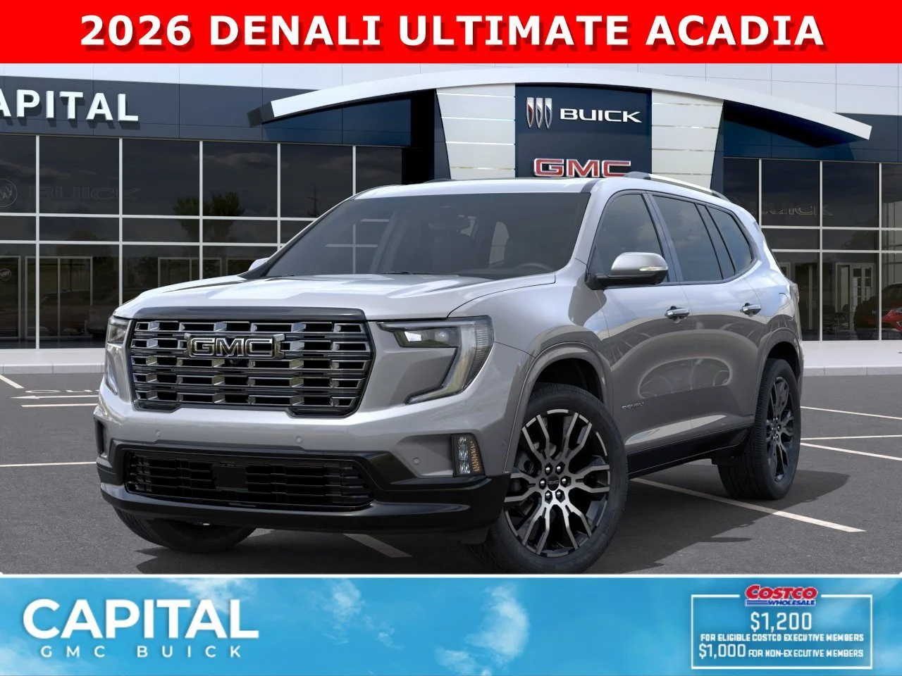 New 2026 STERLING METALLIC GMC Denali Ultimate image 1