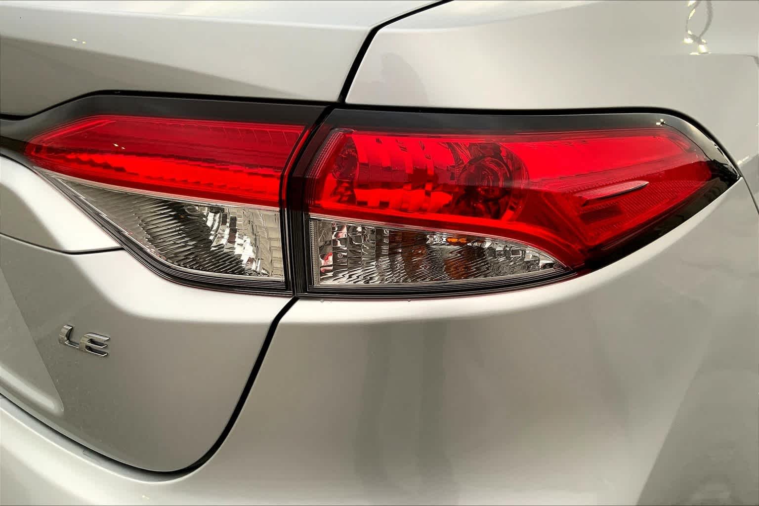 Used 2023 Classic Silver Metallic Toyota LE image 28