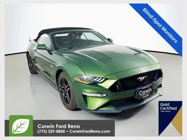 Used 2023 Green Metallic Ford GT Premium image 1
